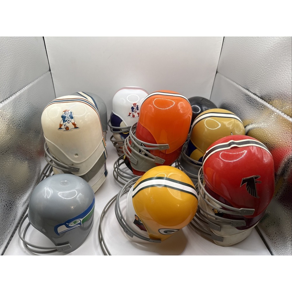 Lot Of 30+ 1974 Laich Dairy Queen NFL Football Helmets Ice Cream Some Duplicates